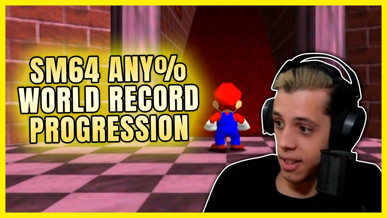 120 Star WR holder reacts to SM64 Any% World Record Progression by Summoning Salt