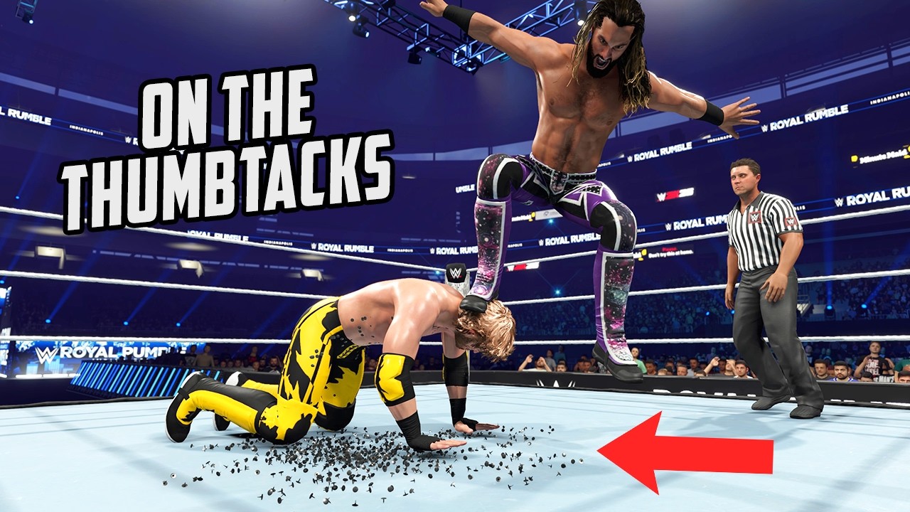 Завершающие приемы WWE 2K26 на кнопках (Экстремальные моменты)