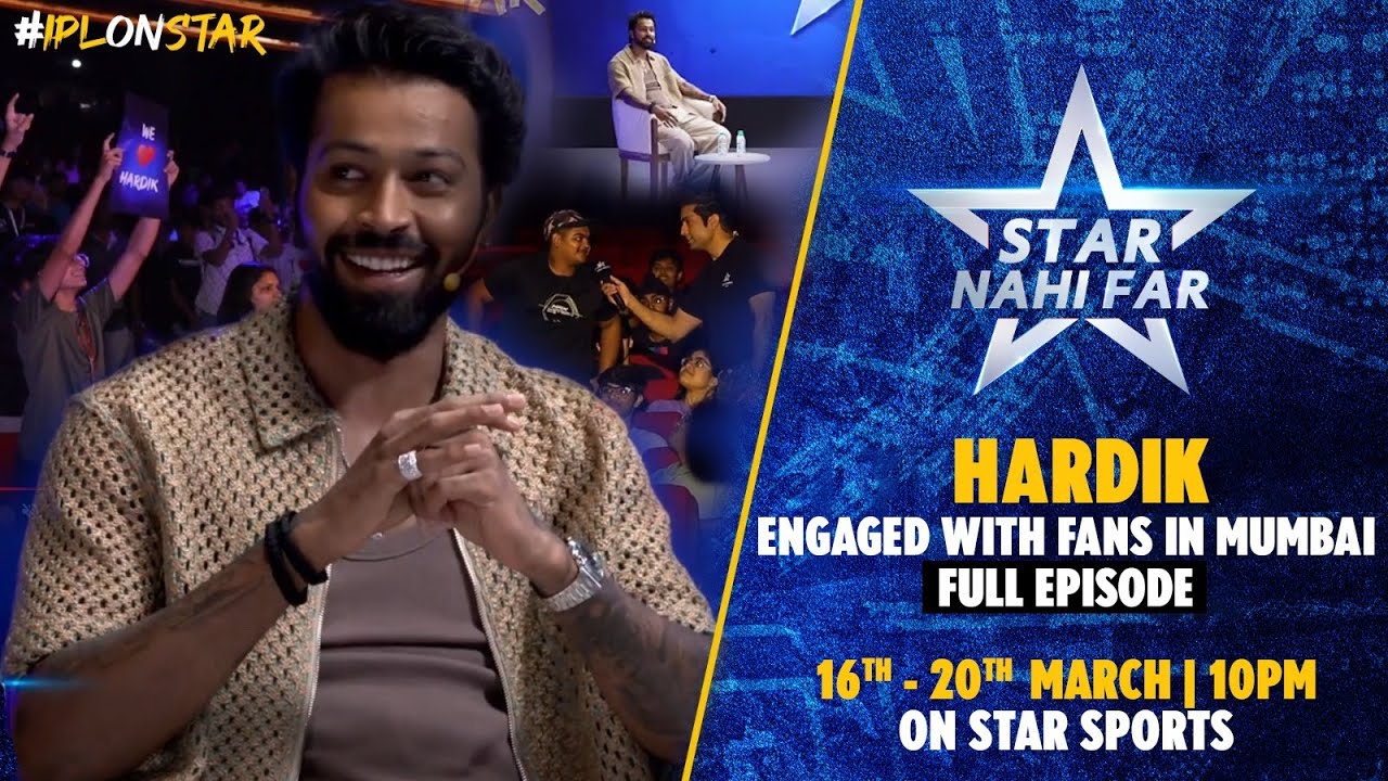 #StarNahiFar | Mumbai Indians captain Hardik Pandya enthralls the Paltan in Mumbai | #IPLOnStar