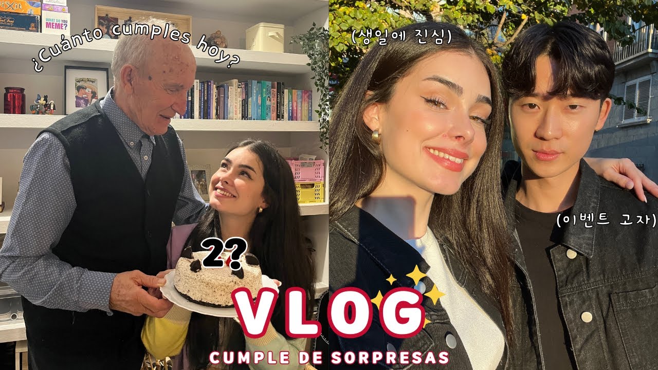 ¡Os invitamos a mi cumple!🎉ㅣ¿Qué sorpresas y regalos me ha preparado mi novio coreano? [VLOG 🇰🇷🇪🇸]