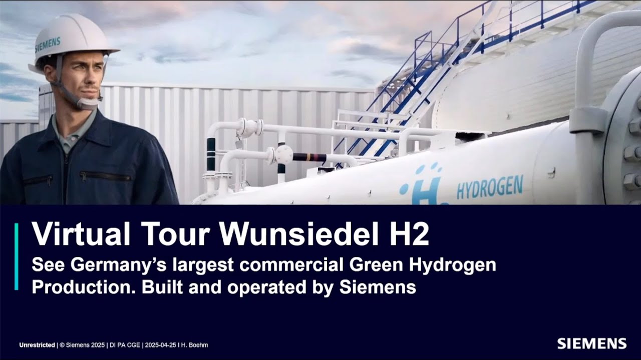 Wasserstoff Erzeugung von Siemens - Projekt Wunsiedel im Fichtelgebirge, Dipl.-Ing. Hubertus Böhm