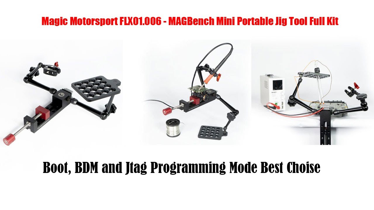 MAGbench Mini Jig Tool: Stable Connections for Boot, BDM and Jtag Modes