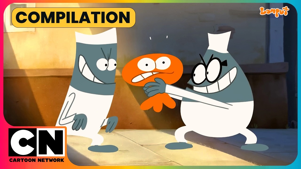 Lamput Is On The Run!🚨💨| Lamput🤪| Slime Cartoon🟠| Cartoon Videos🤓| @cnindia ​