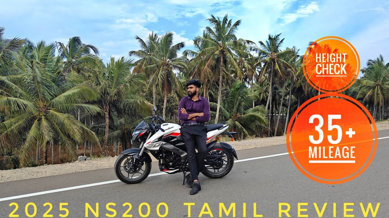BAJAJ NS200 2025 Tamil Review😍| Tips for Get more #mileage #viral #bajaj #coimbatore #trending #like