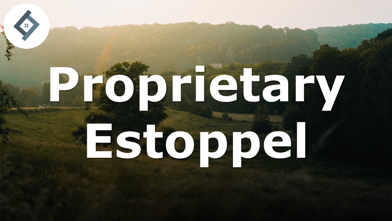 Proprietary Estoppel | Land Law