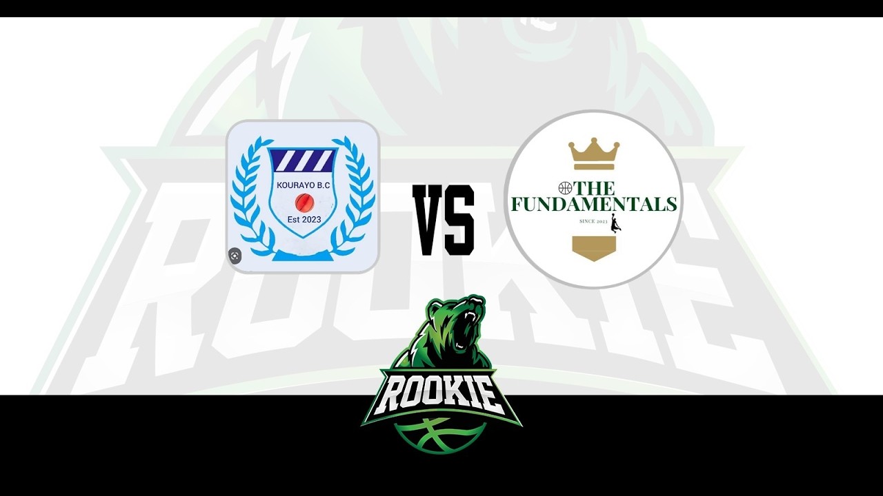 Jumpball - Rookie League 25/26 : Kourayo B.C. vs The Fundamentals 65 - 73 (13/03/2026)