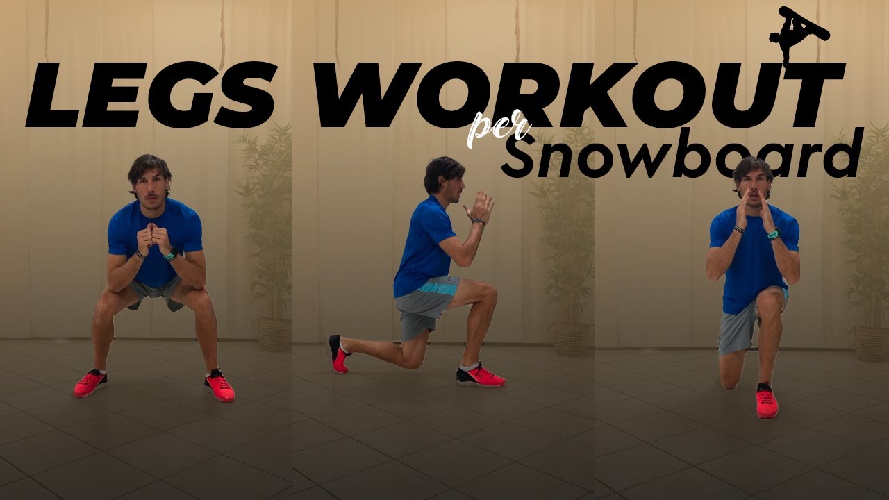 [EXTRA EP. #14] Workout GAMBE mirato per SNOWBOARD - a cura di Jacopo Piccardi