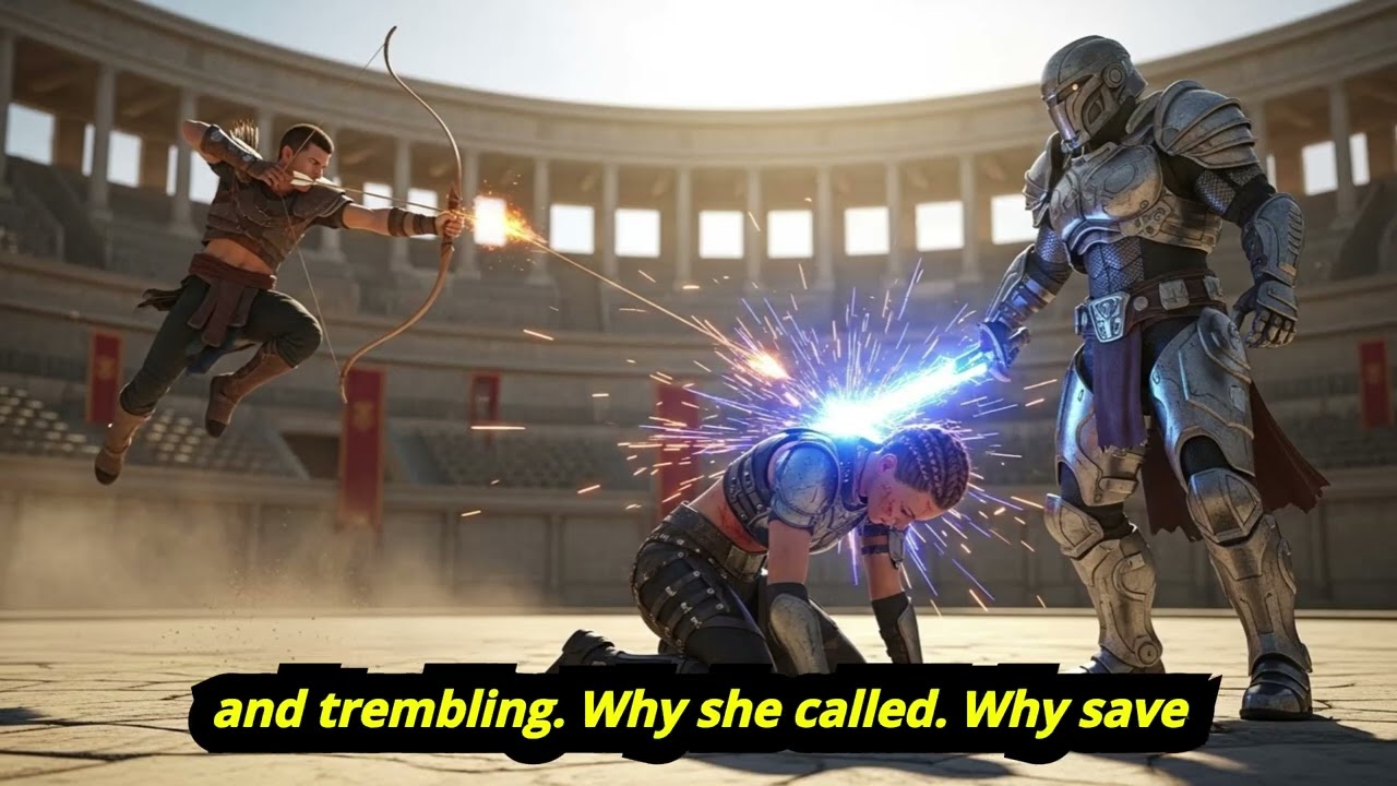 She Lost, Braced for Death — When a Human Arrow Hissed Past Her Ear and Dropped the Champion Lifeles
