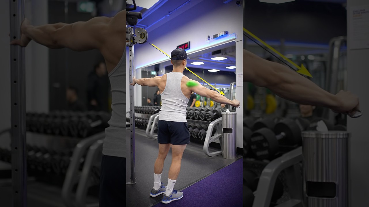 The PERFECT Rear Delt Cable Fly