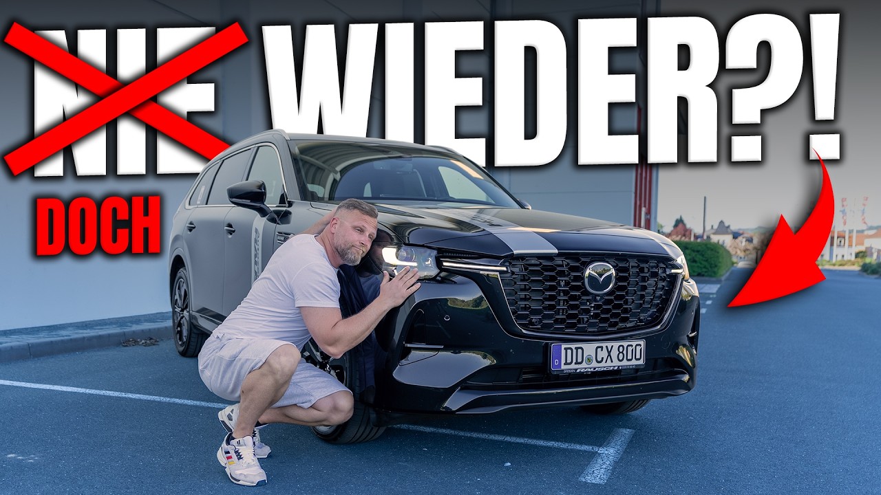 KEINER IST BILLIGER? Mazda’s ANSAGE an den REST! DICKE DIESEL sind ZURÜCK! STRAIGHT SIX-DIESEL CX-80