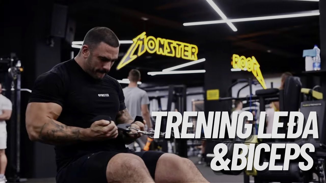 Trening leđa + biceps - Javite se da treniramo i snimamo zajedno! 🤝🏽