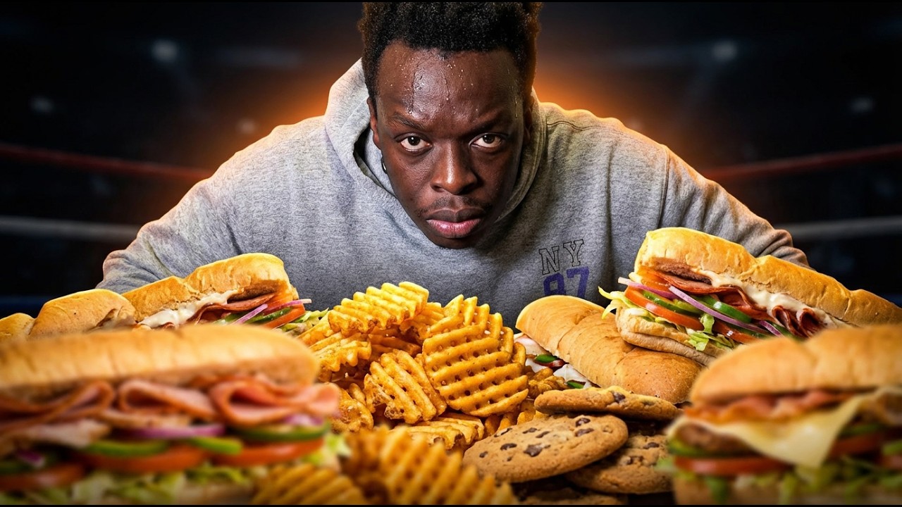 HOW FAST DID I EAT THIS SUBWAY SANDWICH ?