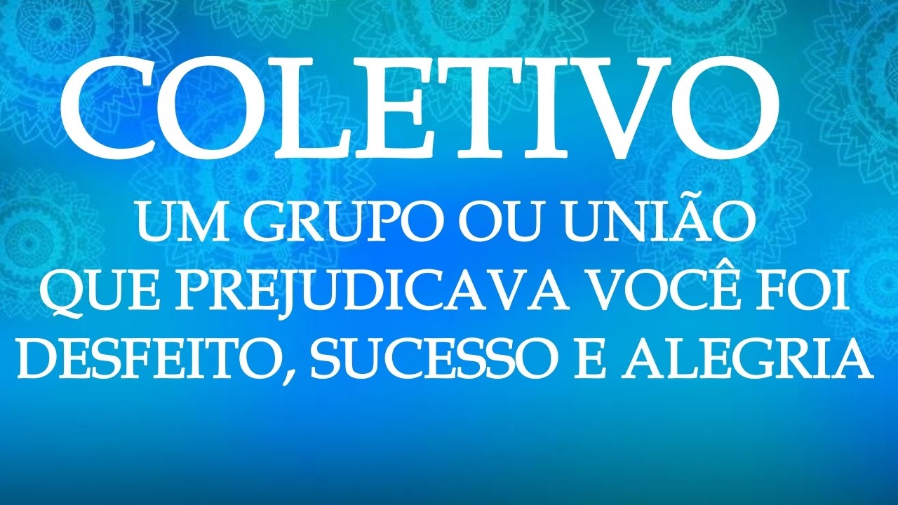 💎🧿✨COLETIVO✨🧿💎UMA GRANDE SURPRESA, SUCESSO, ALEGRIA E PAZ