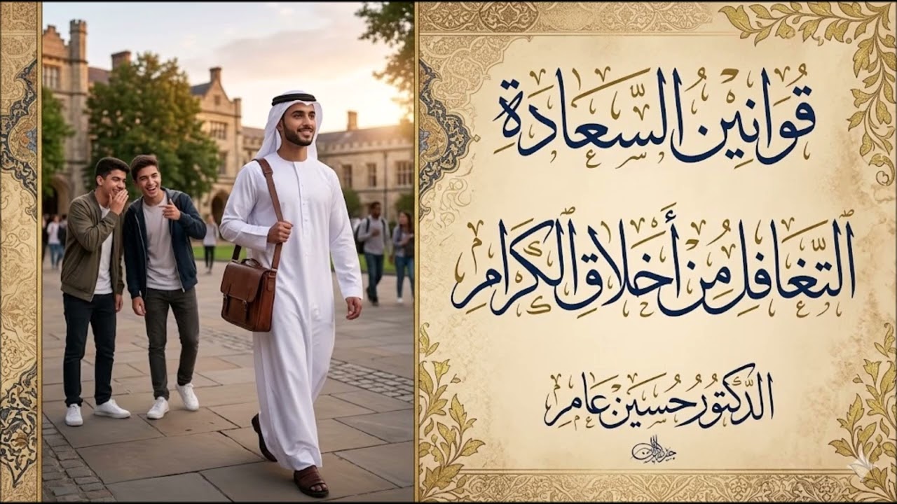 قوانين السعادة: التغافل من أخلاق الكرام