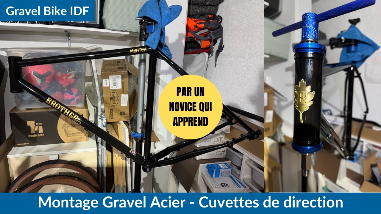 Montage Gravel - Le jeu de Direction, premières galères...