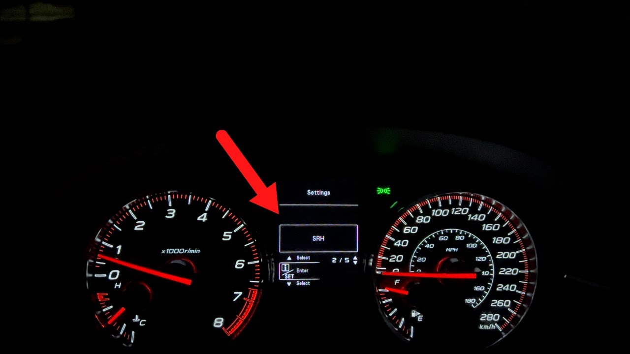 How To Turn Your Steering Responsive Headlights (SRH) On and Off | Subaru WRX
