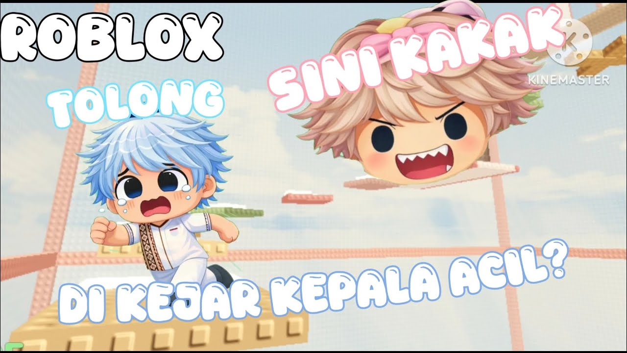 Chimol di kejar kepala @Acilpinkyboy seru banget 🤣🤣