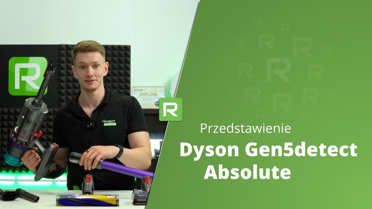 Dyson Gen5detect Absolute - Przedstawiamy odkurzacz pionowy