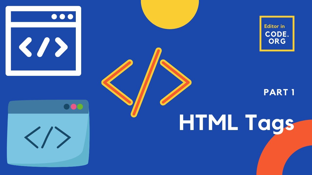 HTML Tags Part 1