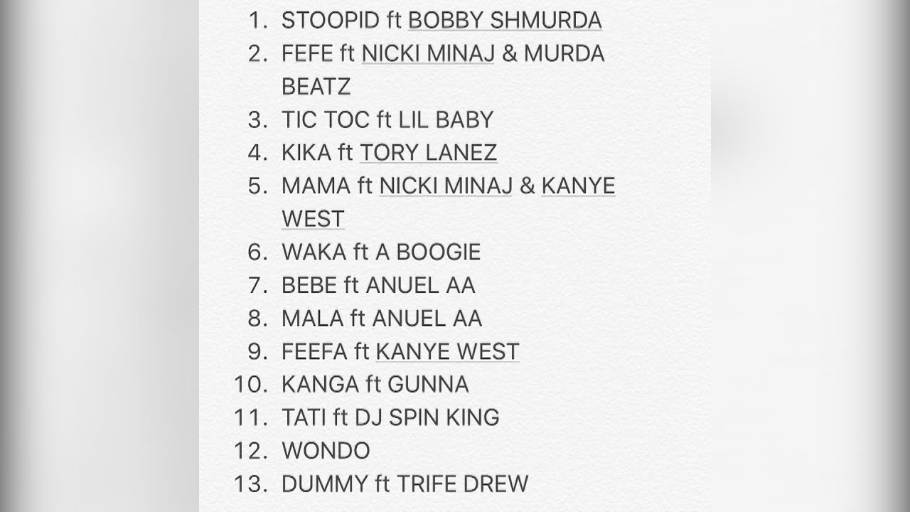 6IX9INE UNRELEASED SONG AND DUMMY BOY ALBUM SONG LIST