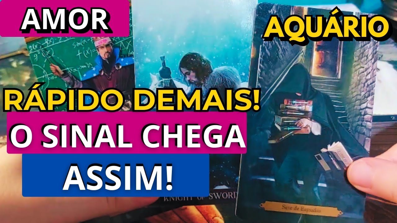 ♒️ AQUÁRIO ❤️AMOR: QUANDO VOCÊ ACHA QUE NADA MUDA, ISSO ACONTECE DE REPENTE!