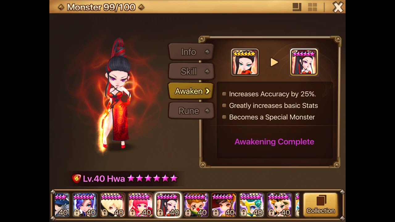 Summoners War: Sky Arena - Fire Rakshasa Runes