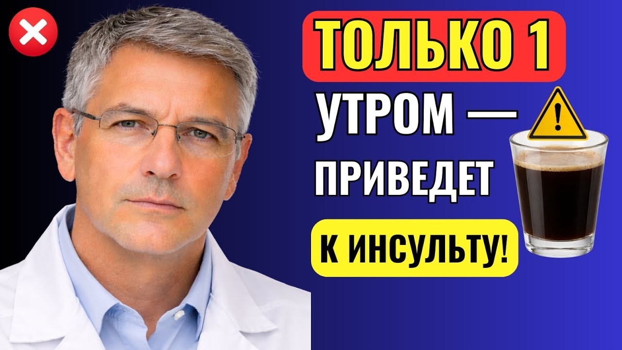Никогда не делайте это утром — привычка, которая может привести к инсульту