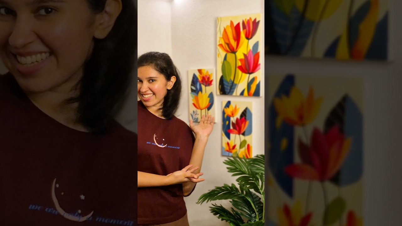 ഒരു സിംപിൾ Pinterest Wall Decor✨ | Malayalam | DIY | Room Decor #diycrafts