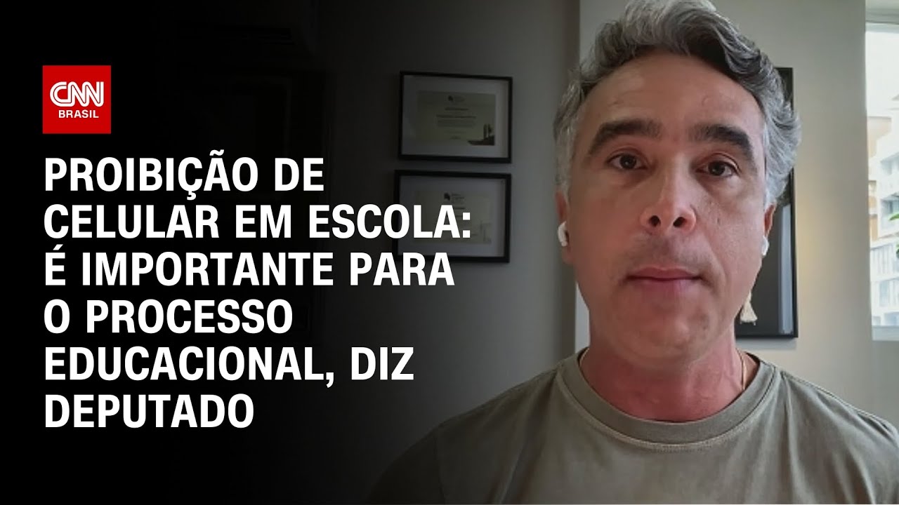 Proibi&ccedil;&atilde;o de celular em escola: &Eacute; importante para o processo educacional, diz deputado | BASTIDORES