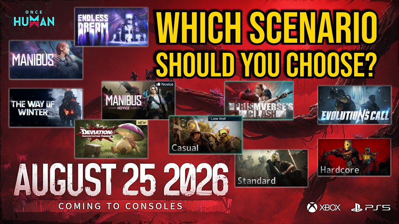 Once Human Console Guide: Picking the Right Scenario | Once Human