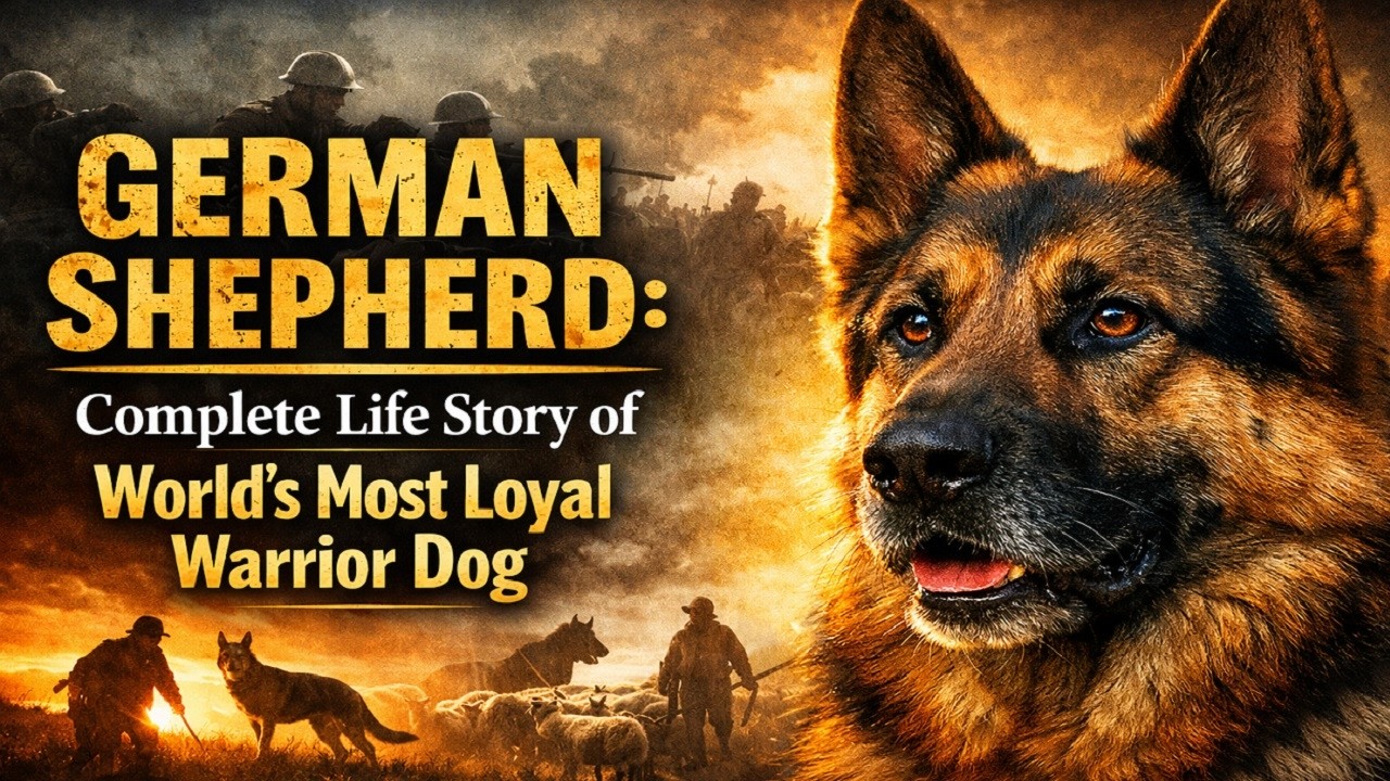 German Shepherd: Complete Life Story of World’s Most Loyal Warrior Dog | Full Documentary