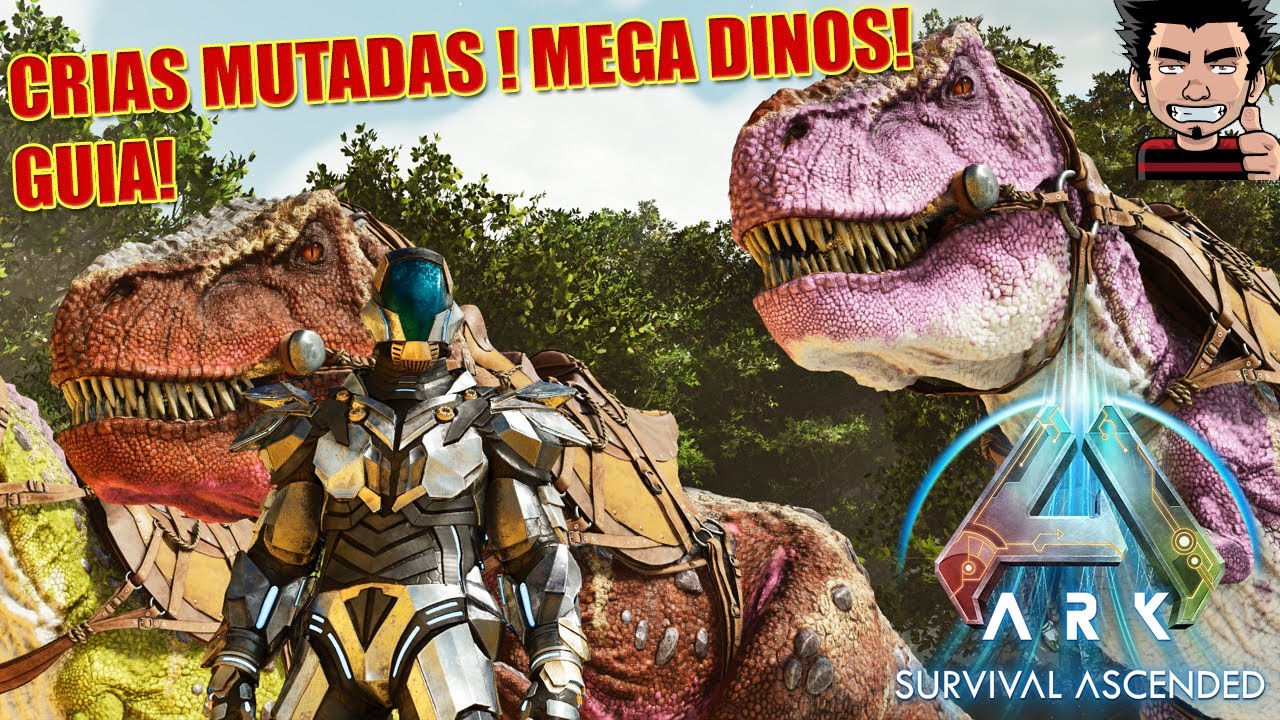 GUIA CRIAR Y MUTACIONES ARK SURVIVAL ASCENDED CAMBIOS Y COMO MUTAR DINO DE STATS Y COLORES