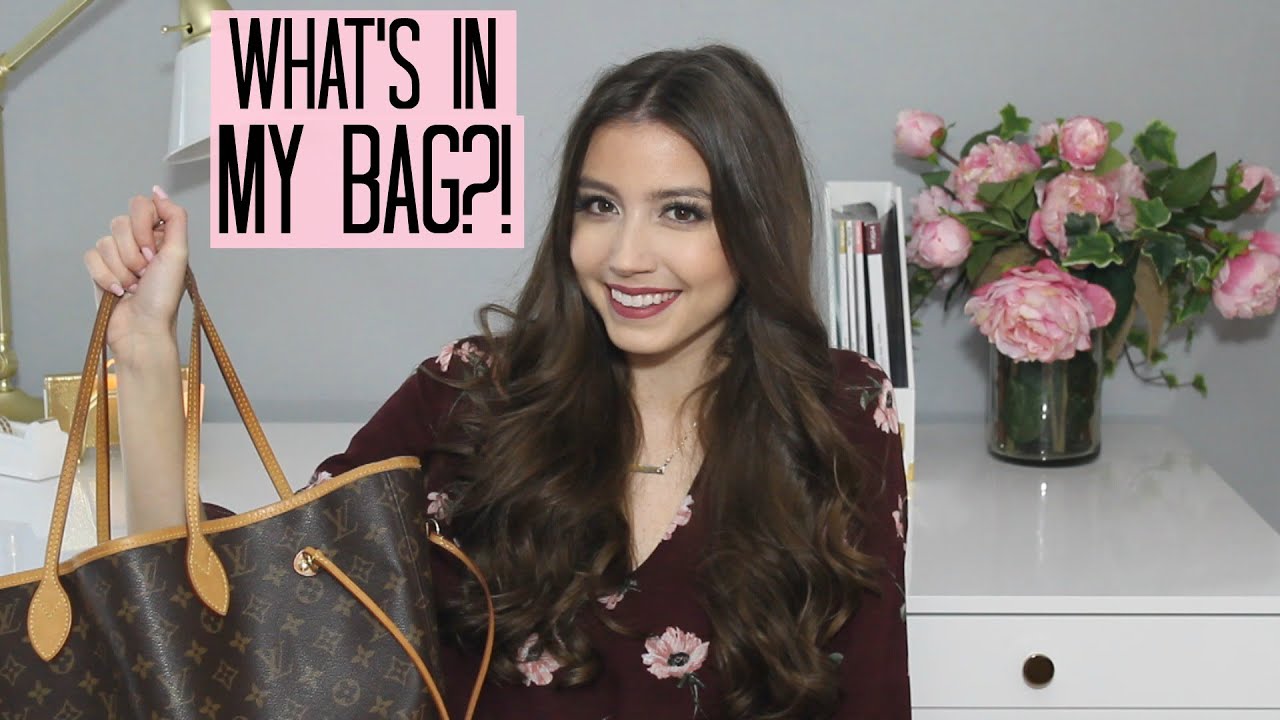What's In My Bag?! Louis Vuitton Neverfull MM