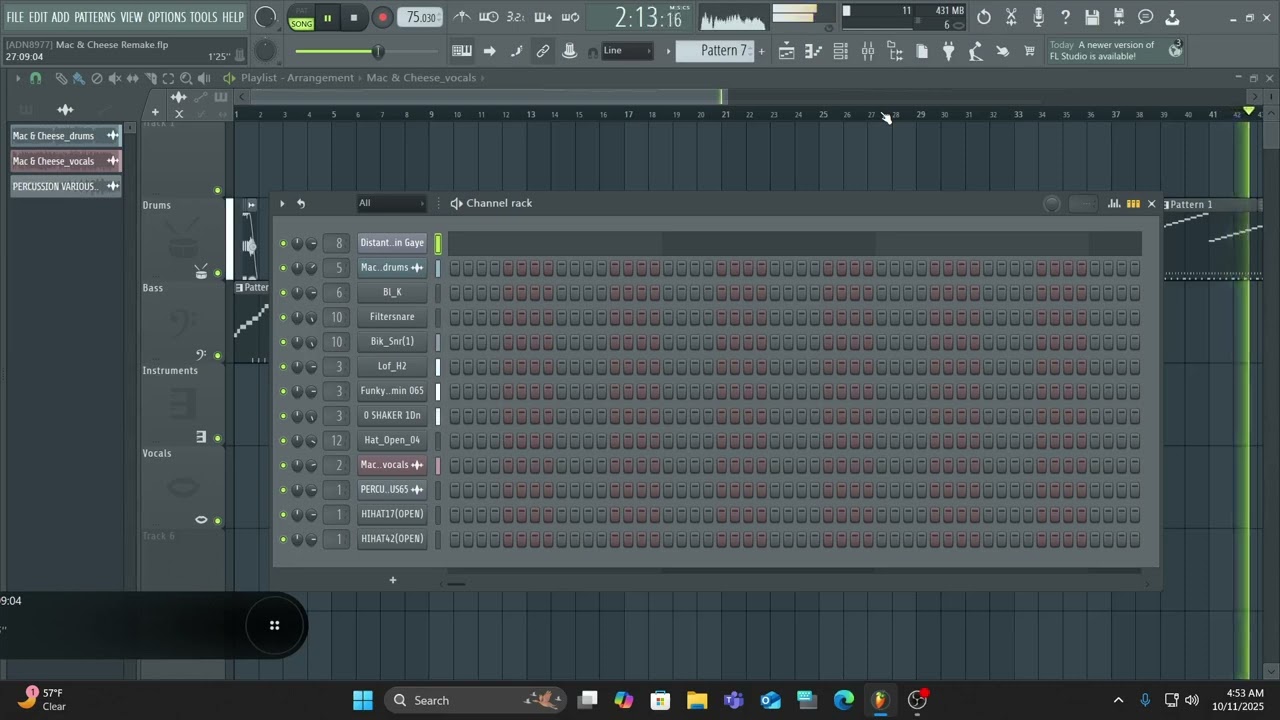 French Montana Mac & Cheese Instrumental Remake