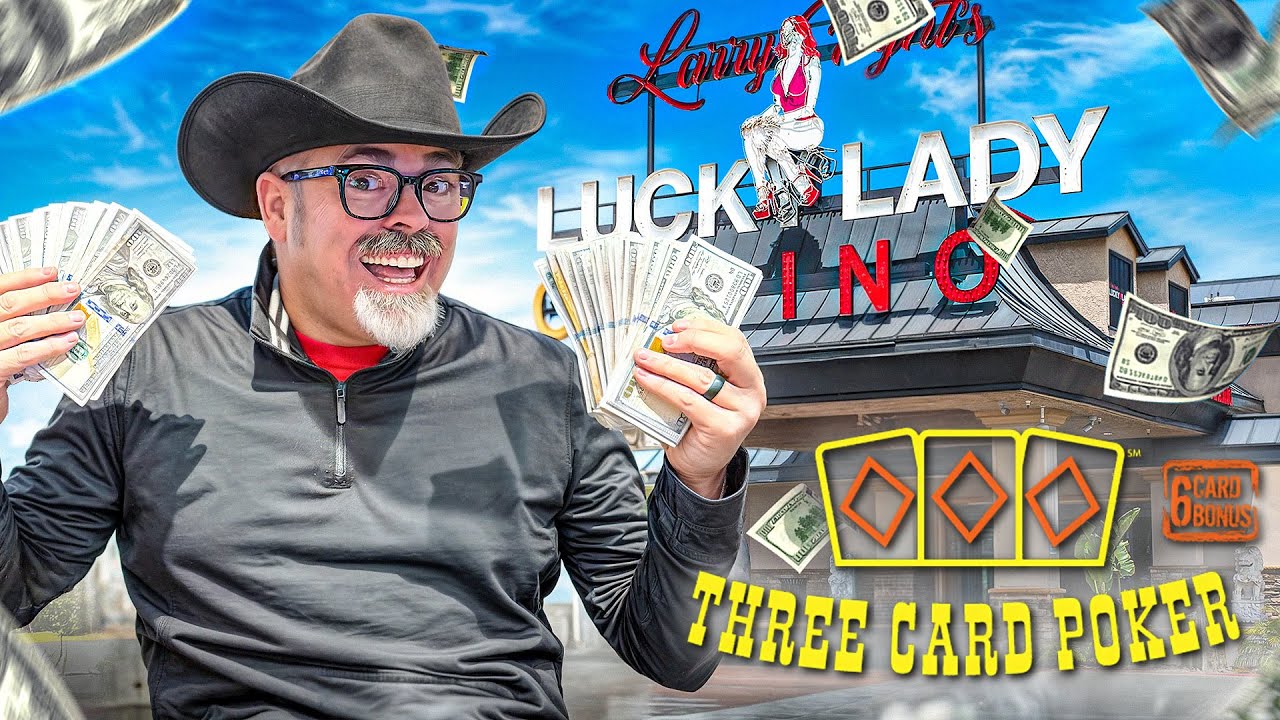 Turned $4,000 Into $10,800 Playing 3 Card Poker at Lucky Lady Casino! 💰💥