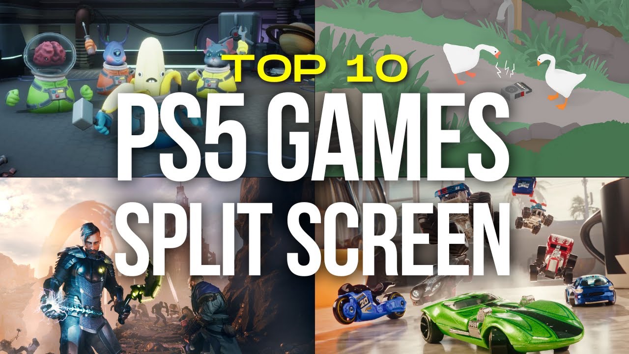 10+ Best PS5 Split Screen Games for Two Players - Couch Co-Op (PART 2)