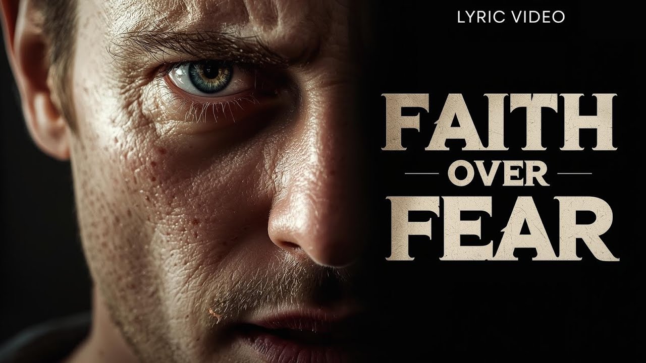 Faith Over Fear | Christian Rap Lyric Video | Gospel Hip-Hop Anthem