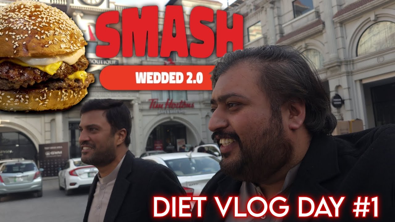 SMASH BURGER NEW WEDDED 2.0 REVIEW | DIET VLOG DAY 1 | FAT TO FIT