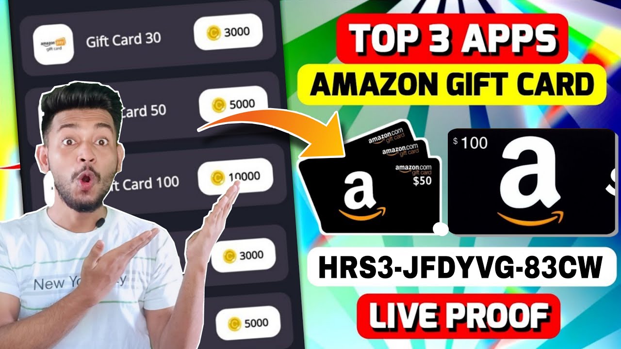 Get Free ₹1100 Amazon Gift Cards Daily | Top 3 Apps to Earn Amazon Gift Cards in 2022