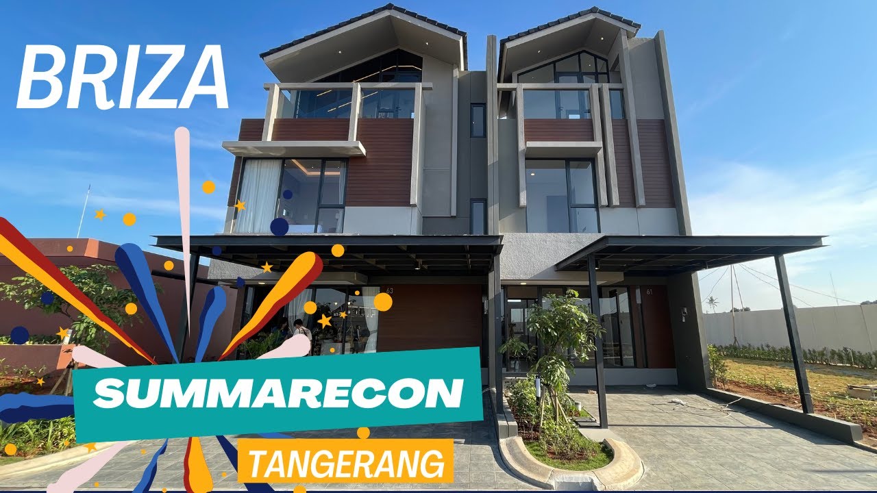 Briza I Summarecon Tangerang I Start 900 Juta an I dekat Akses Tol I 6 Lakes View I