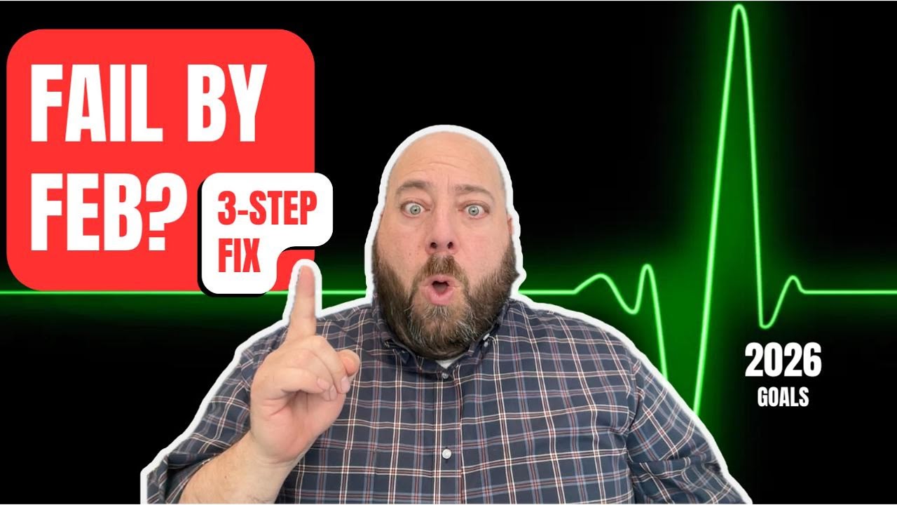 Your 2026 Goals Will Fail by February (Unless You Do This)