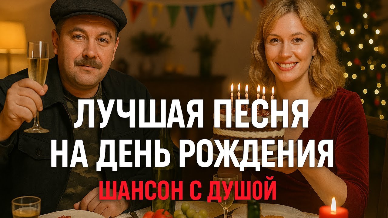 С ДНЁМ РОЖДЕНИЯ! ЛУЧШИЙ ШАНСОН ДЛЯ ПРАЗДНИКА