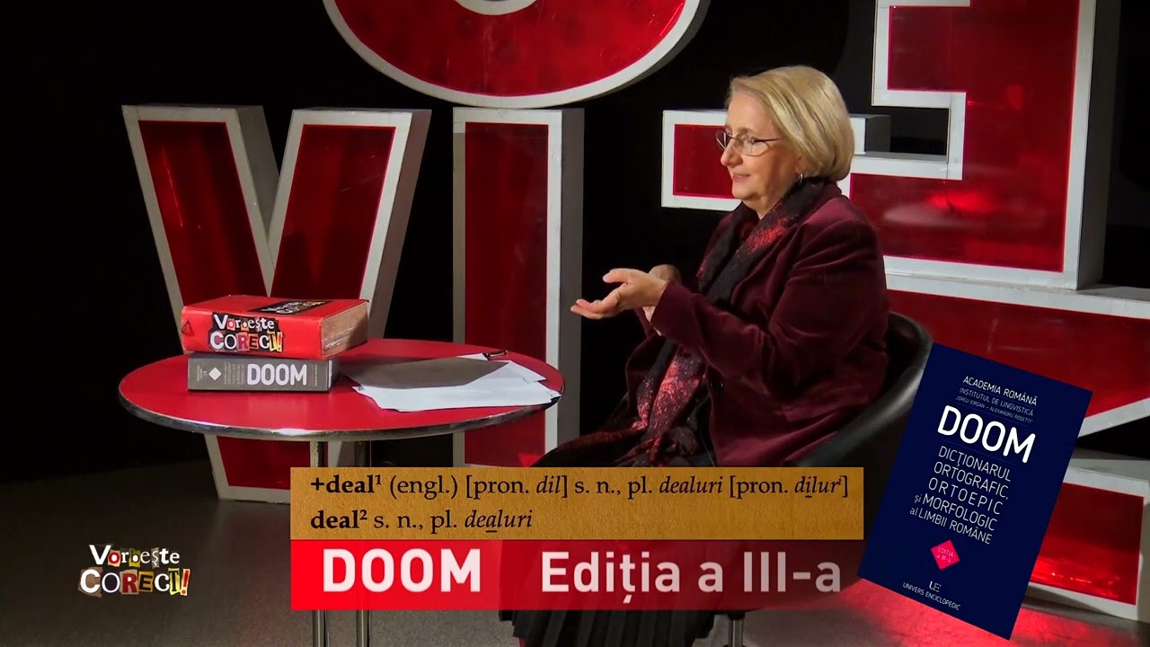 Vorbeşte corect! cu Rodica Zafiu: anglicismele din DOOM 3 (@TVR1)