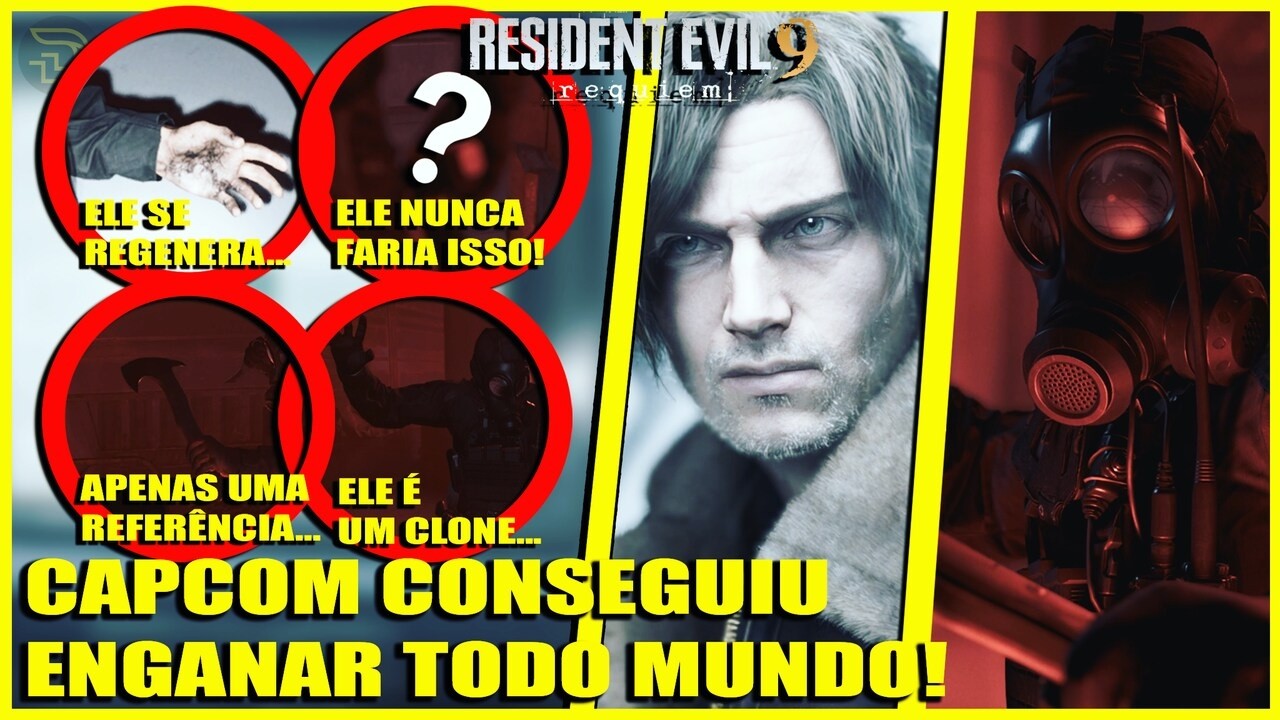 RESIDENT EVIL 9 REQUIEM: NOVAS DESCOBERTAS SOBRE HUNK! A VERDADE SOBRE O COMANDANTE! LEON VS HUNK