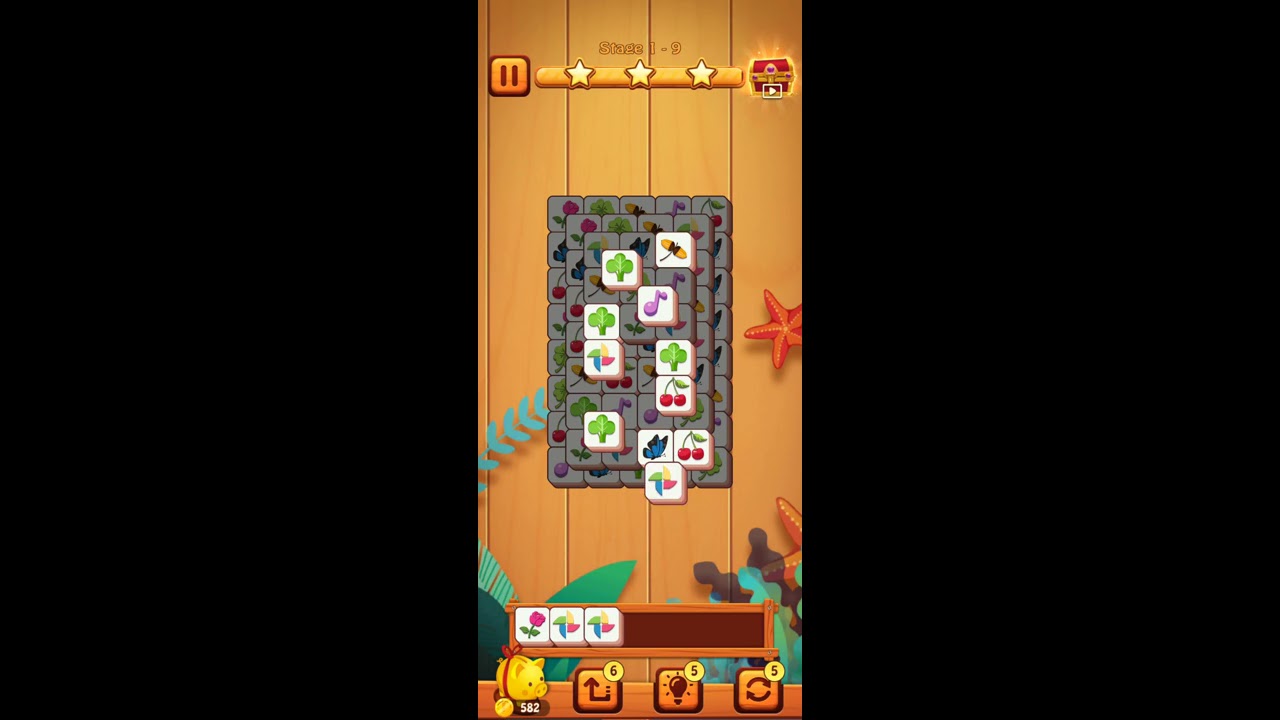 Tile Master-Classic Match::::::Classic Triple Match Puzzle 🧩