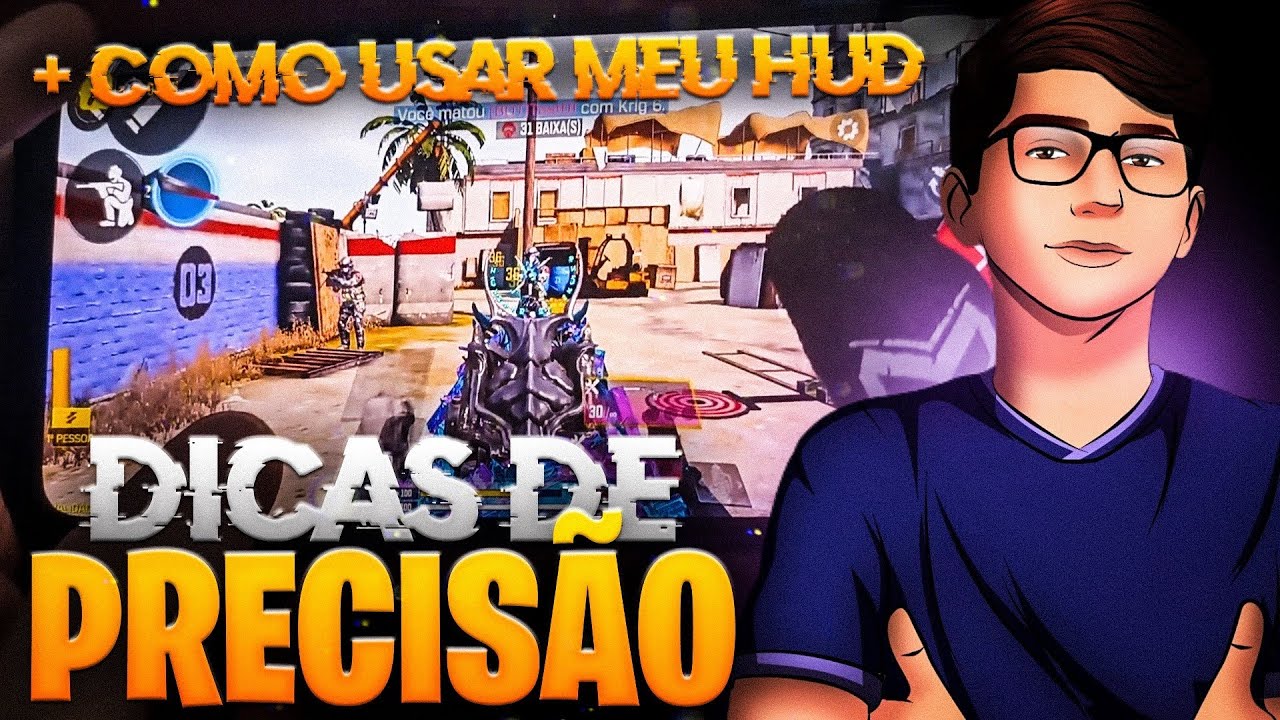 DICAS DE PRECISÃO ATUALIZADAS 2023 COD: MOBILE BATTLE ROYALE