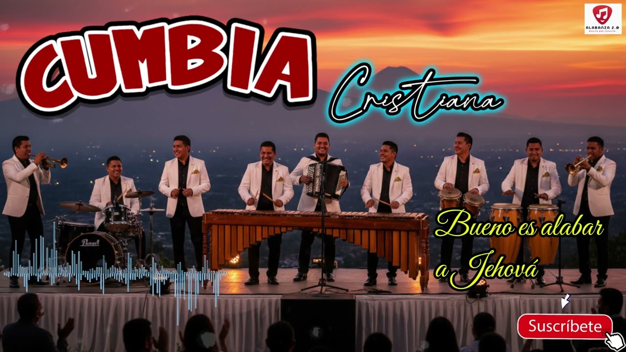 Bueno es Alabar a Jehová | Cumbia Cristiana Alegre | Alabanza que Edifica