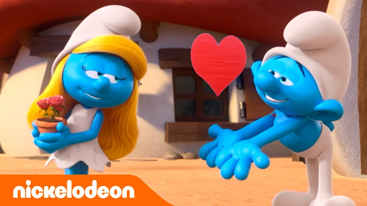 I Puffi | Puffo Forzuto Ha Una Cotta! | Nickelodeon Italia