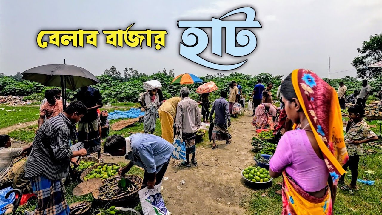 নরসিংদীর বিখ্যাত গ্রামীণ হাট বেলাবো বাজার || Belabo Bazaar || Old Traditional village market BD ||