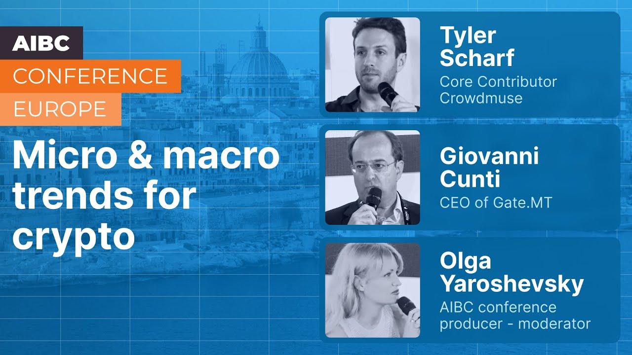 Exploring Micro and Macro Trends for Cryptocurrencies  | AIBC Europe Conference 2023